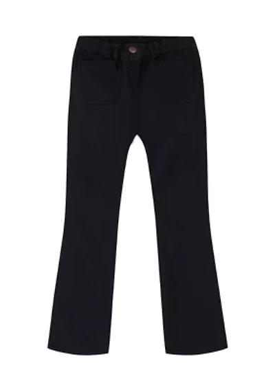 Girls 7-16 Patch Pocket Flare Jeans