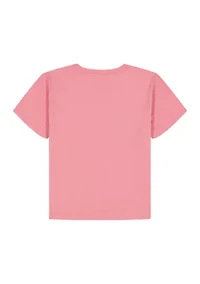 Girls 7-16 Short Sleeve Trucker Hat Graphic T-Shirt