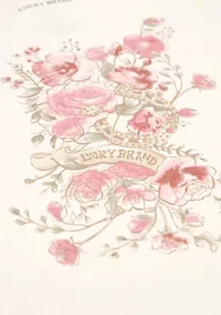 Girls 7-16 Short Sleeve Floral Graphic T-Shirt