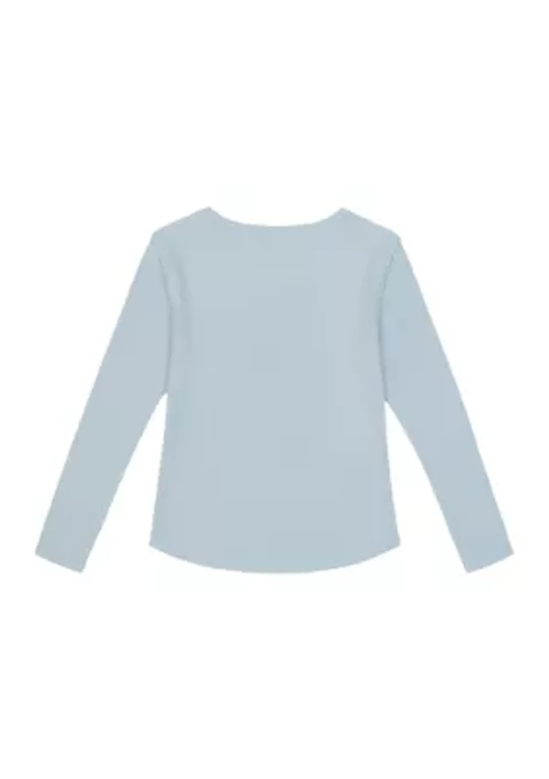 Girls 7-16 Long Sleeve Butterfly Graphic T-Shirt