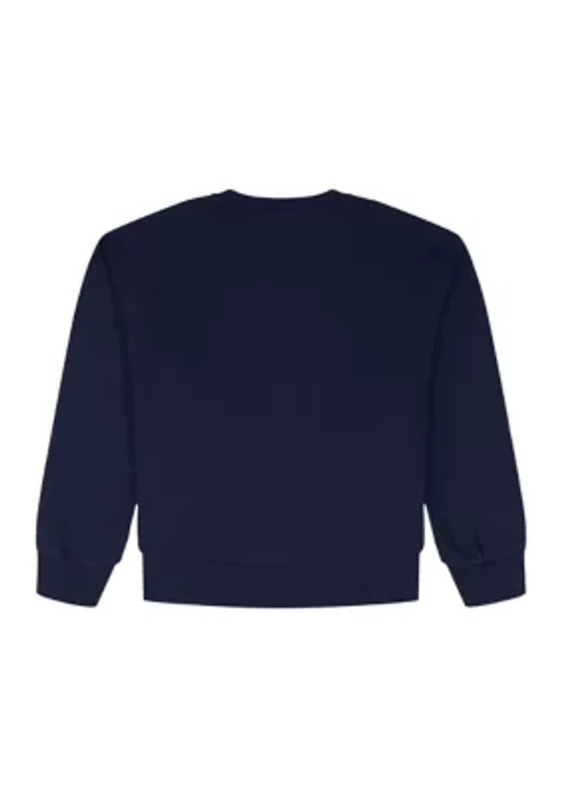 Girls 7-16 Cowgirl Fleece Pullover
