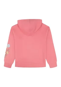 Girls 7-16 Bouquet Fleece Zip Hoodie