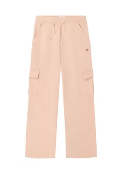 Girls 7-16 Fleece Cargo Pants