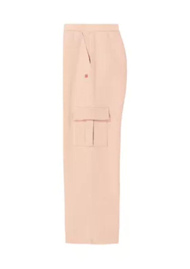 Girls 7-16 Fleece Cargo Pants