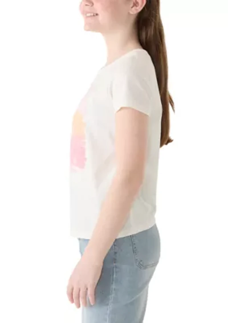Girls 7-16 Painted Graphic T-Shirt