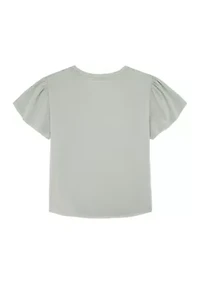 Girls 7-16 Short Sleeve Butterfly Graphic T-Shirt