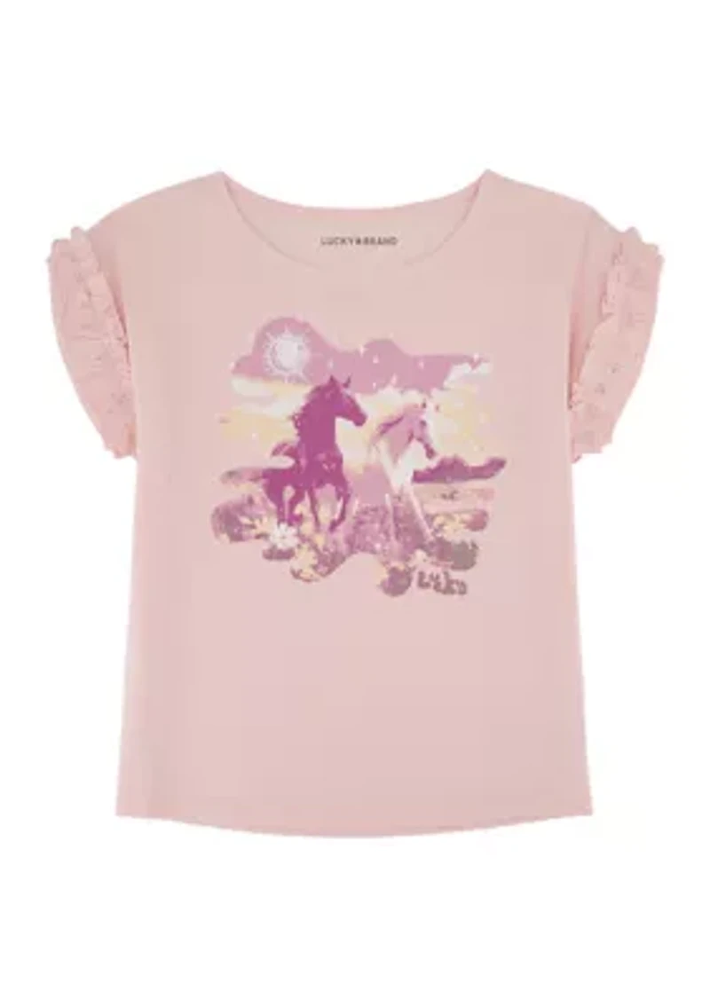 Girls 7-16 Wild Fields Graphic T-Shirt