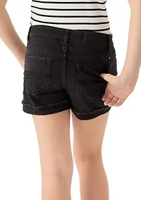 Girls 7-16 Studded Shorts