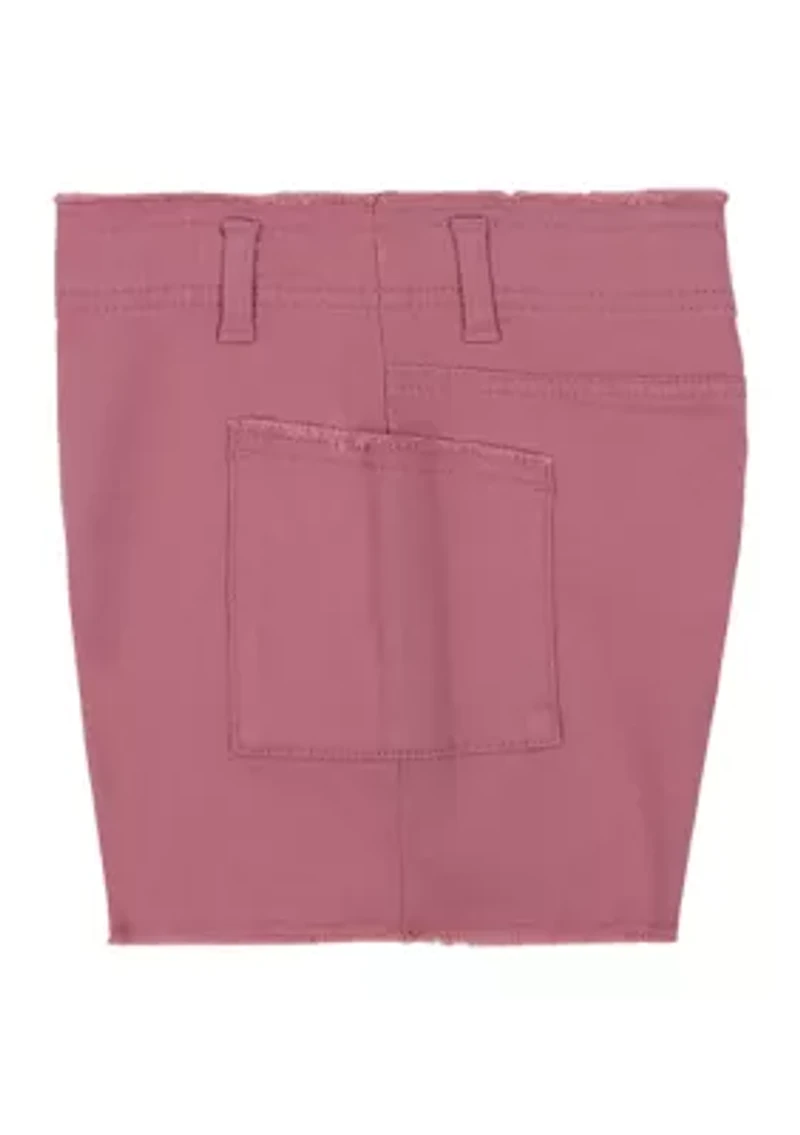 Girls 7-16 Pocket Shorts