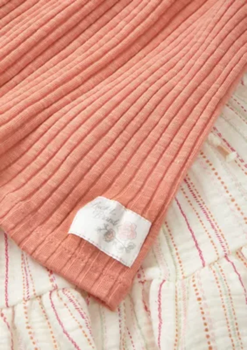 Girls 4-6x Ruffle Short Set