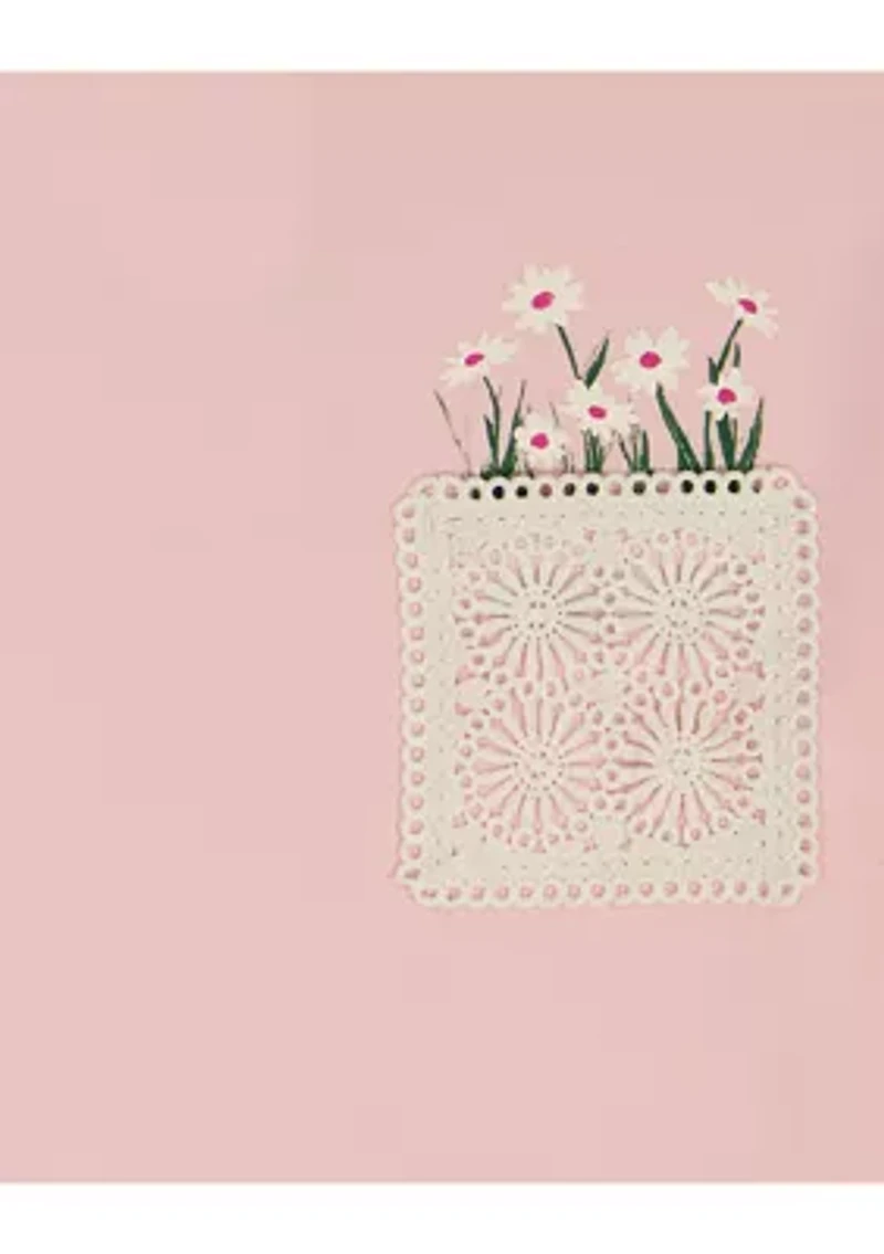 Girls 7-16 Daisy Pocket T-Shirt