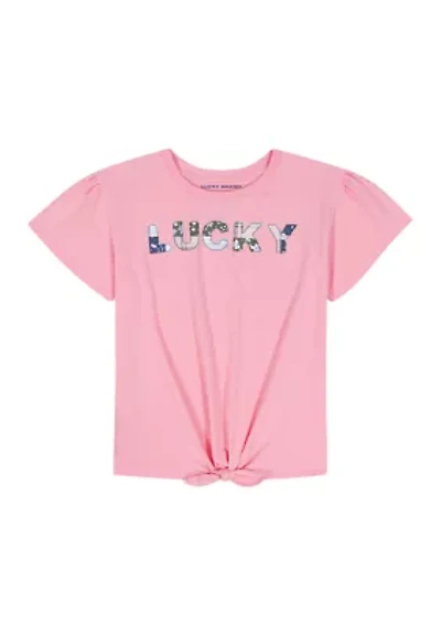 Girls 7-16 Patchwork Top