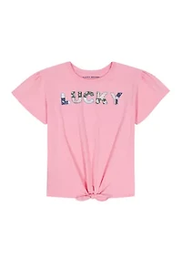 Girls 7-16 Patchwork Top