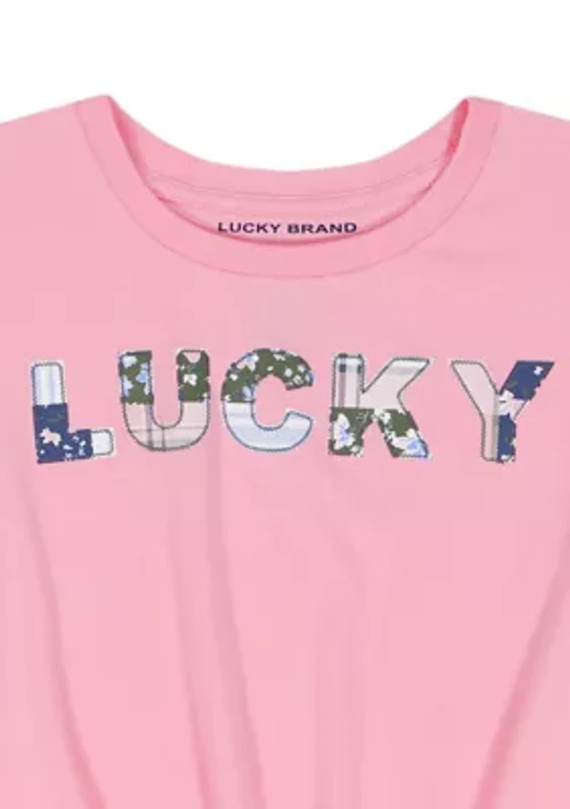 Girls 7-16 Patchwork Top