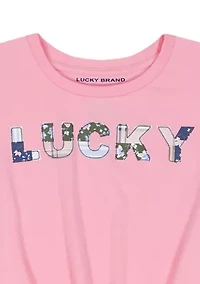 Girls 7-16 Patchwork Top