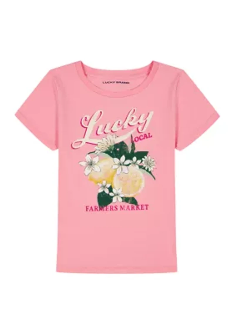 Girls 7-16 Local Lemons Graphic T-Shirt