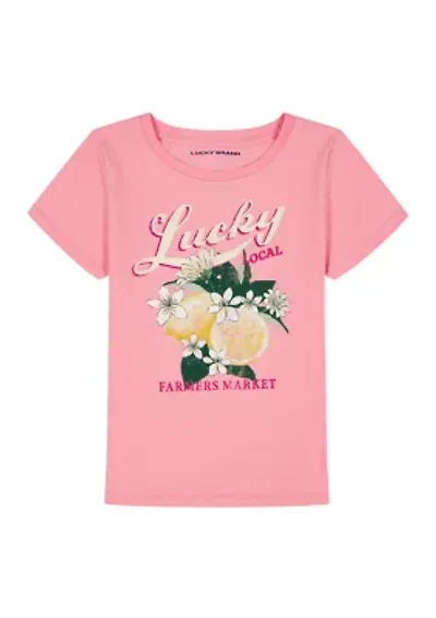 Girls 7-16 Local Lemons Graphic T-Shirt