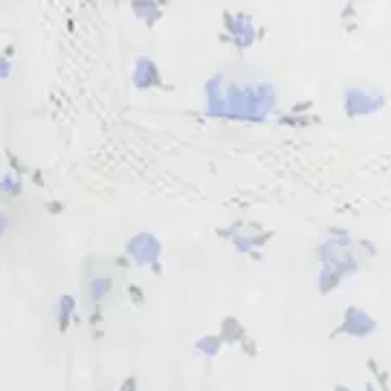 Girls 7-16 Floral Woven Top