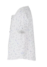 Girls 7-16 Floral Woven Top