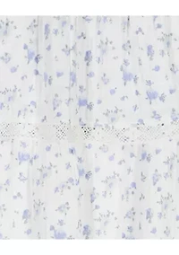 Girls 7-16 Floral Tier Skirt