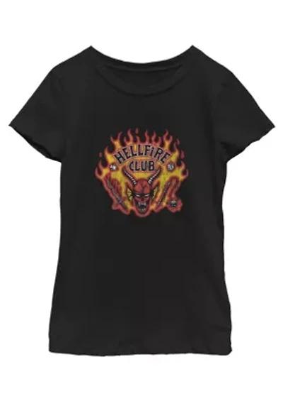 Hellfire Club Scratch Graphic T-Shirt