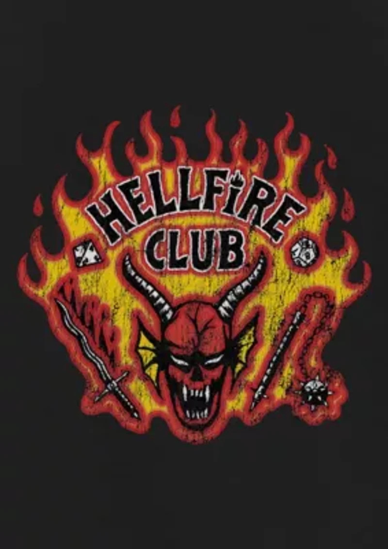 Hellfire Club Scratch Graphic T-Shirt