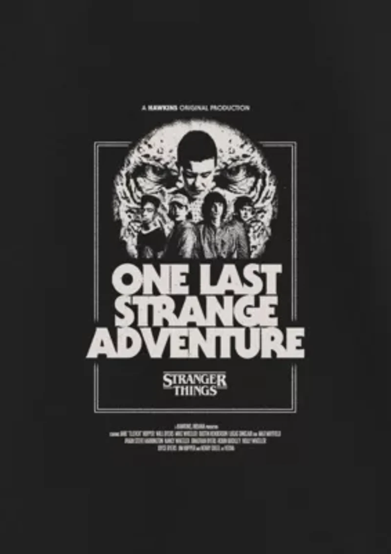 A Hawkins Original Production Graphic T-Shirt