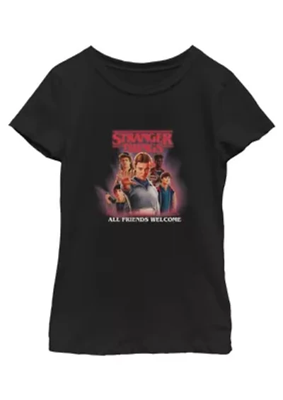 All Friends Welcome Graphic T-Shirt