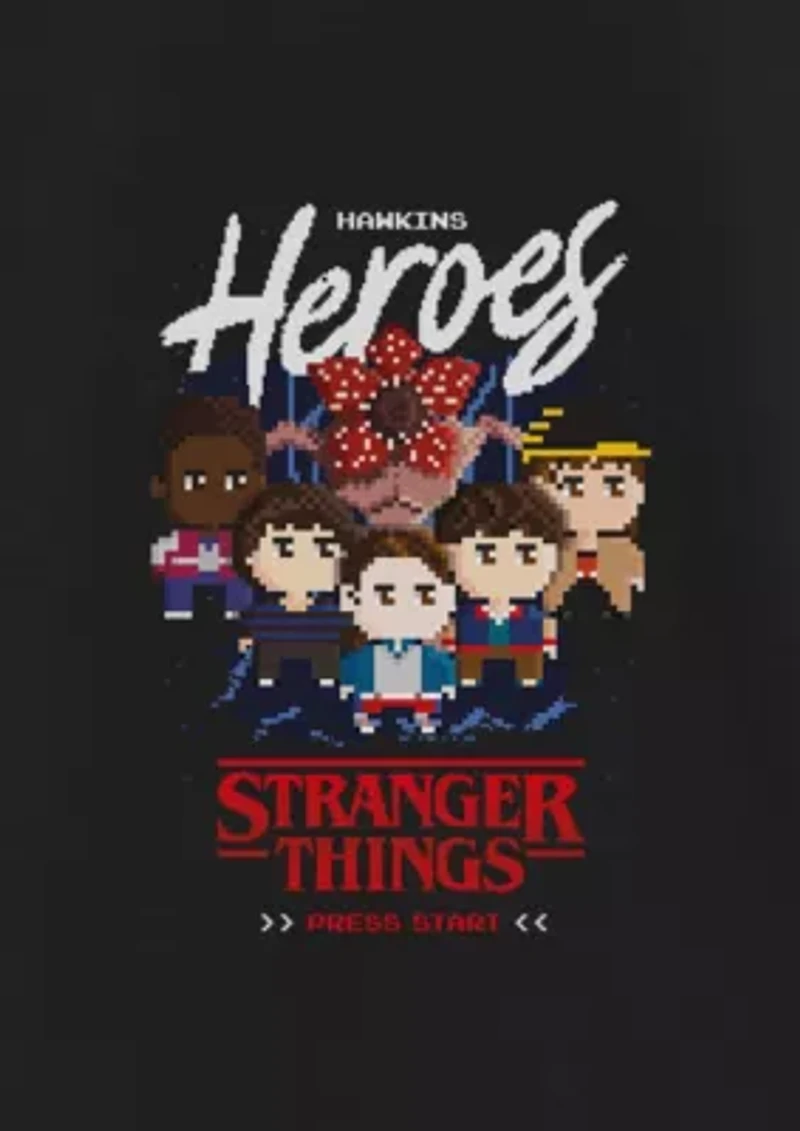 Hawkins Heroes Players Graphic T-Shirt