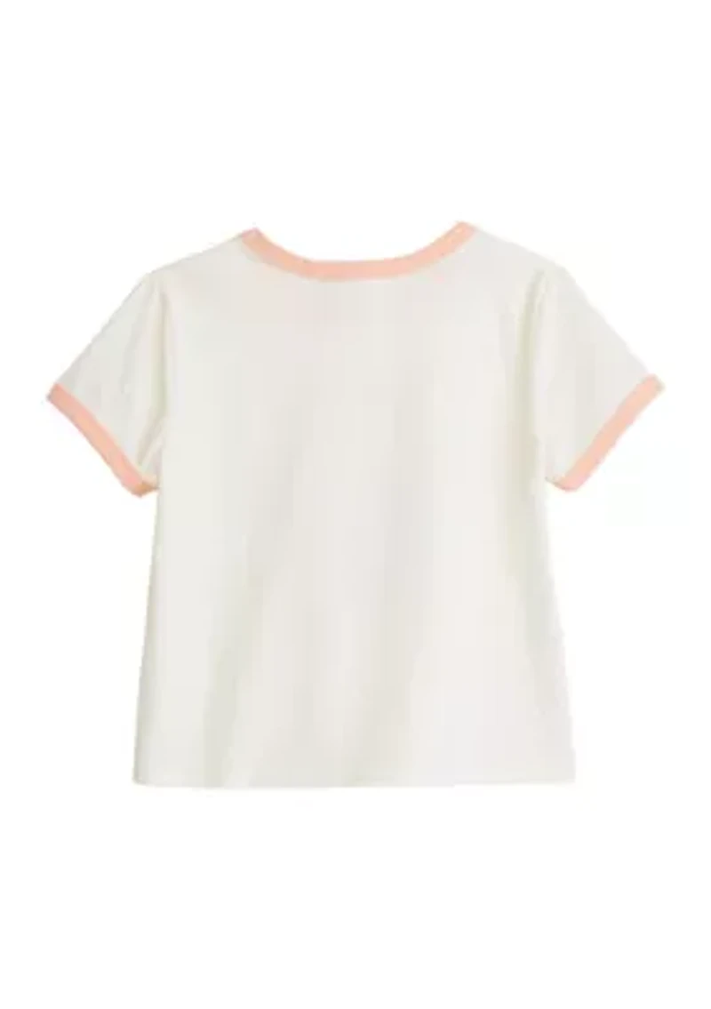 Girls 4-6x Lake Jeep Short Sleeve Graphic T-Shirt