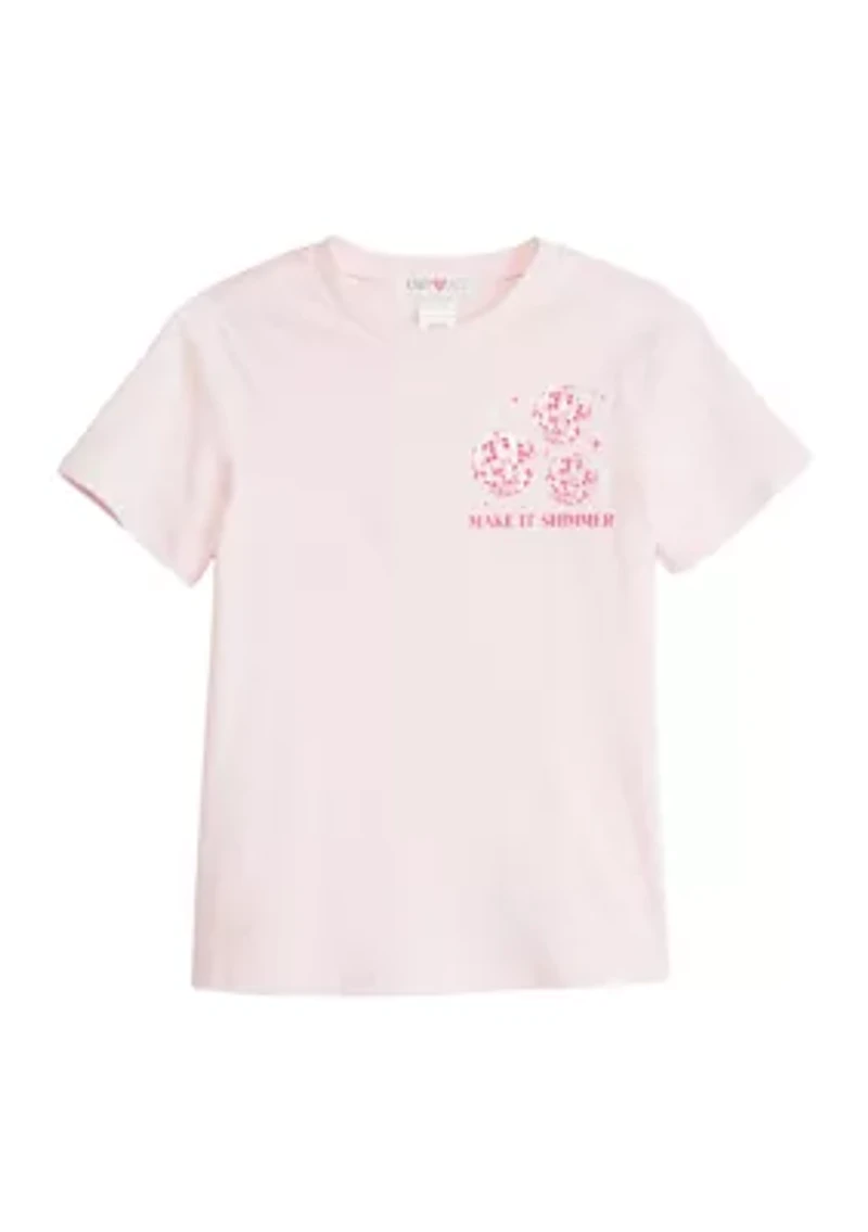 Girls 7-16 Make it Shimmer Graphic T-Shirt