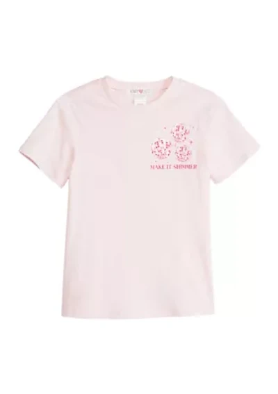Girls 7-16 Make it Shimmer Graphic T-Shirt