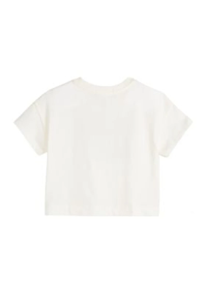 Girls 4-6x Leopard Game Day Graphic T-Shirt