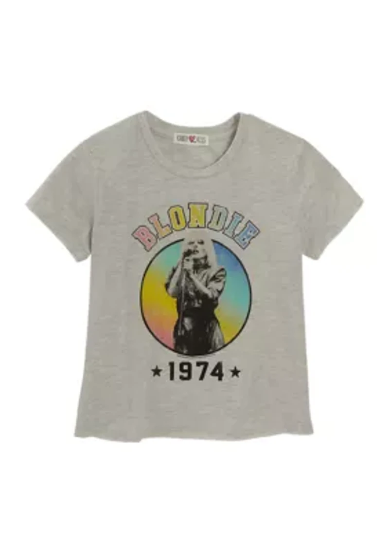 Girls 7-16 Short Sleeve Swing Graphic T-Shirt