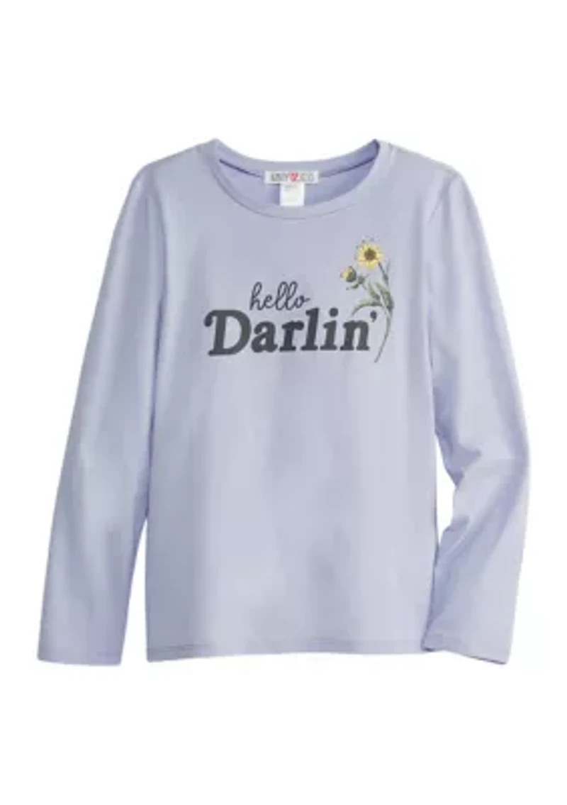 Girls 7-16 Long Sleeve Graphic T-Shirt