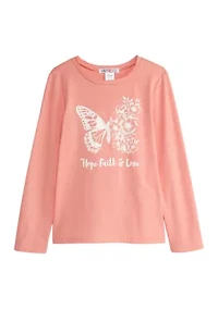Girls 7-16 Long Sleeve Graphic T-Shirt