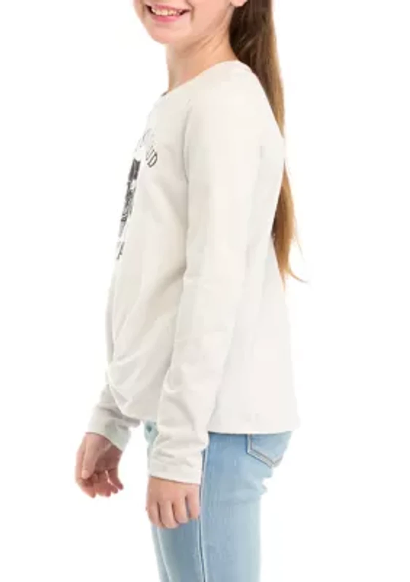 Girls 7-16 Little Storm Cloud Wednesday Graphic T-Shirt