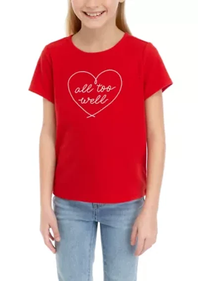 Girls 7-16 All Too Well Graphic T-Shirt