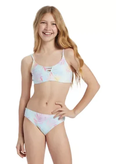 Girls 7-16 Triangle Swimsuit