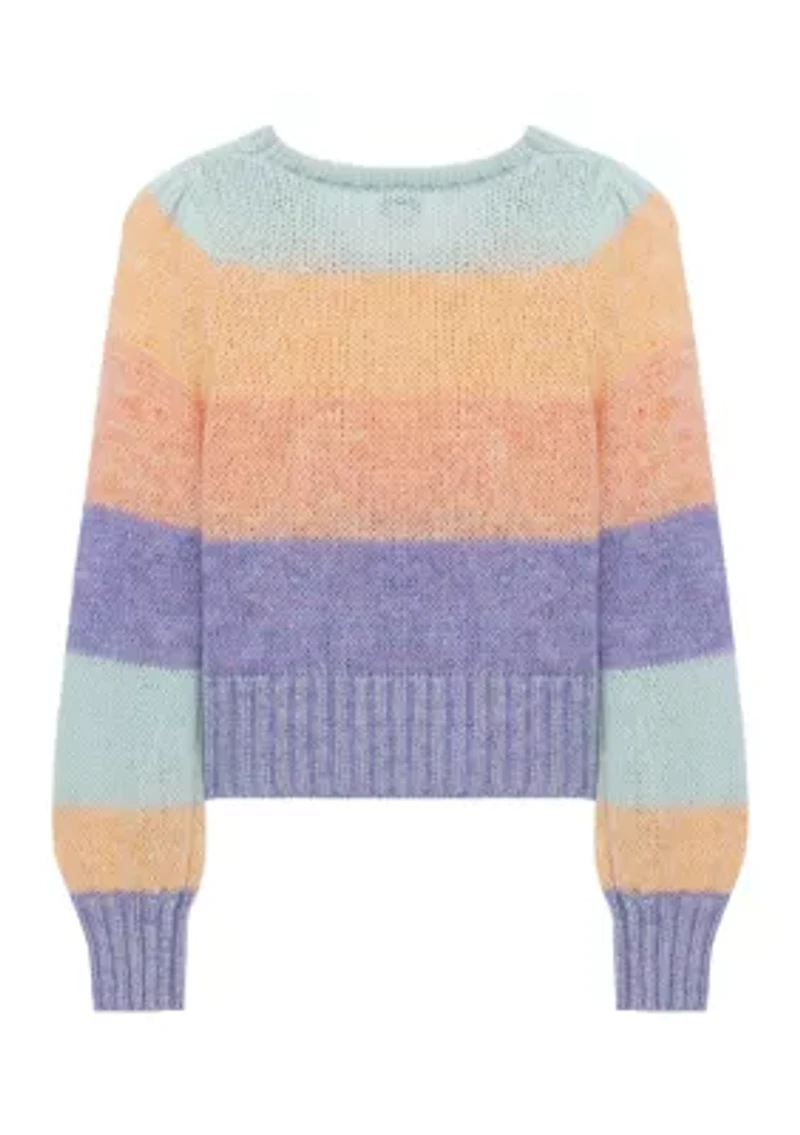Girls 7-16 Ombré Sweater