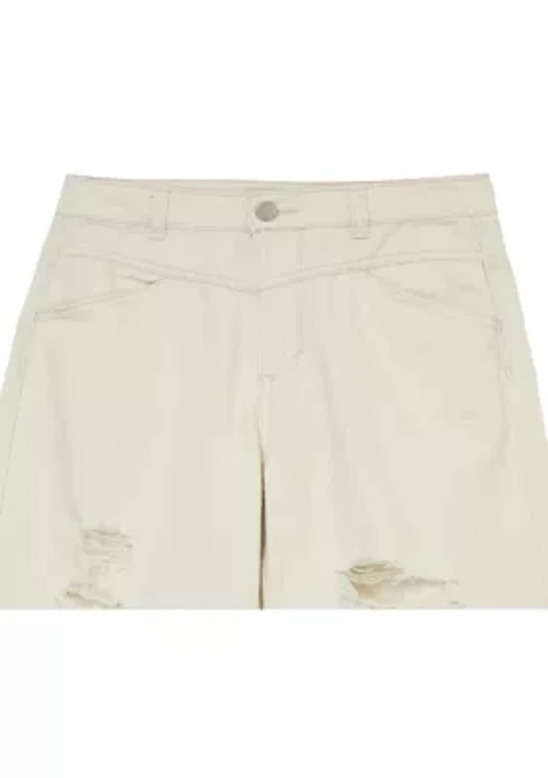 Girls 7-16 Bootcut Jeans with Yoke