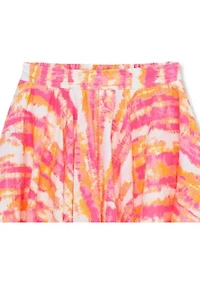 Girls 7-16 Printed Skirt Set