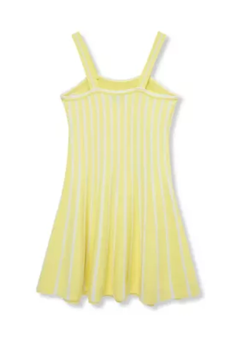 Girls 7-16 Sleeveless Empire Sweater Dress
