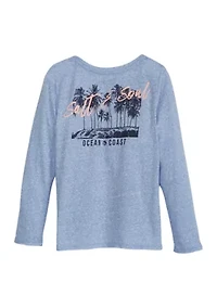 Girls 7-16 Long Sleeve Graphic T-Shirt