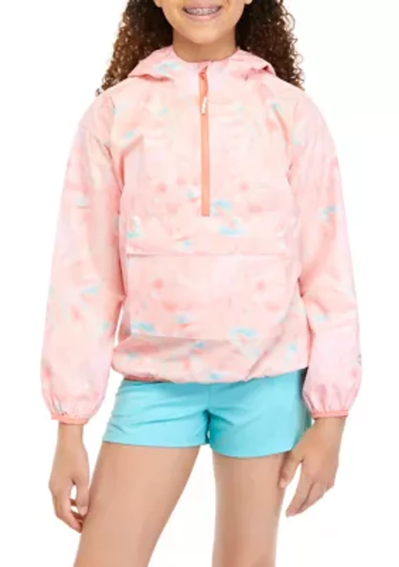 Girls 7-16 Printed Windbreaker