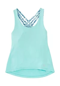 Girls 7-16 Fashion 2Fer Tank Top