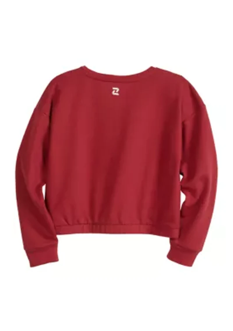 Girls 7-16 Long Sleeve Pullover Sweatshirt