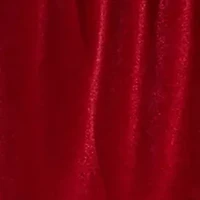 Girls 4-6x Tiered Velvet Dress