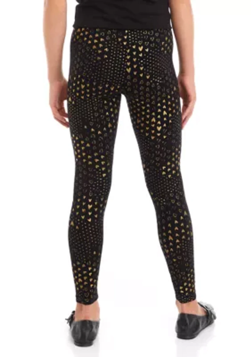 Girls 7-16 Printed Leggings