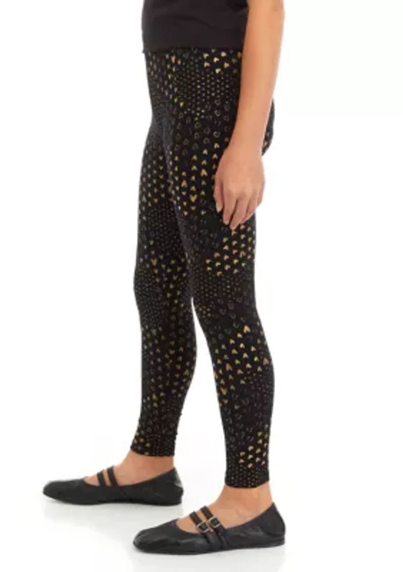 Girls 7-16 Printed Leggings